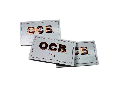 Бумага сигаретная OCB White DOUBLE №4 100 листов Бумага сигаретная OCB White DOUBLE №4 100 листов