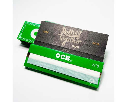 Бумага сигаретная OCB Green #8 50 листов Бумага сигаретная OCB Green #8 50 листов