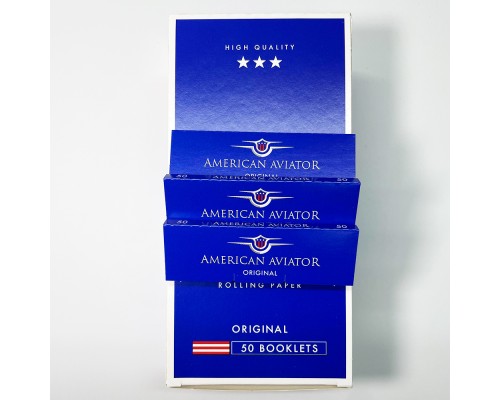 Бумага сигаретная American Aviator Shorts Original 50 листов Бумага сигаретная American Aviator Shorts Original 50 листов