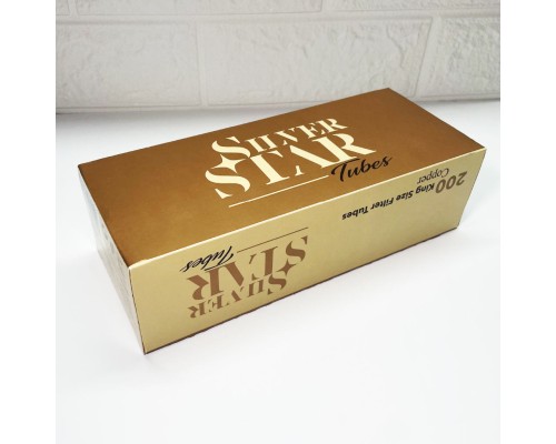 Гильзы для табака "SILVER STAR Copper Filter 8,1/15мм Гильзы для табака "SILVER STAR Copper Filter 8,1/15мм